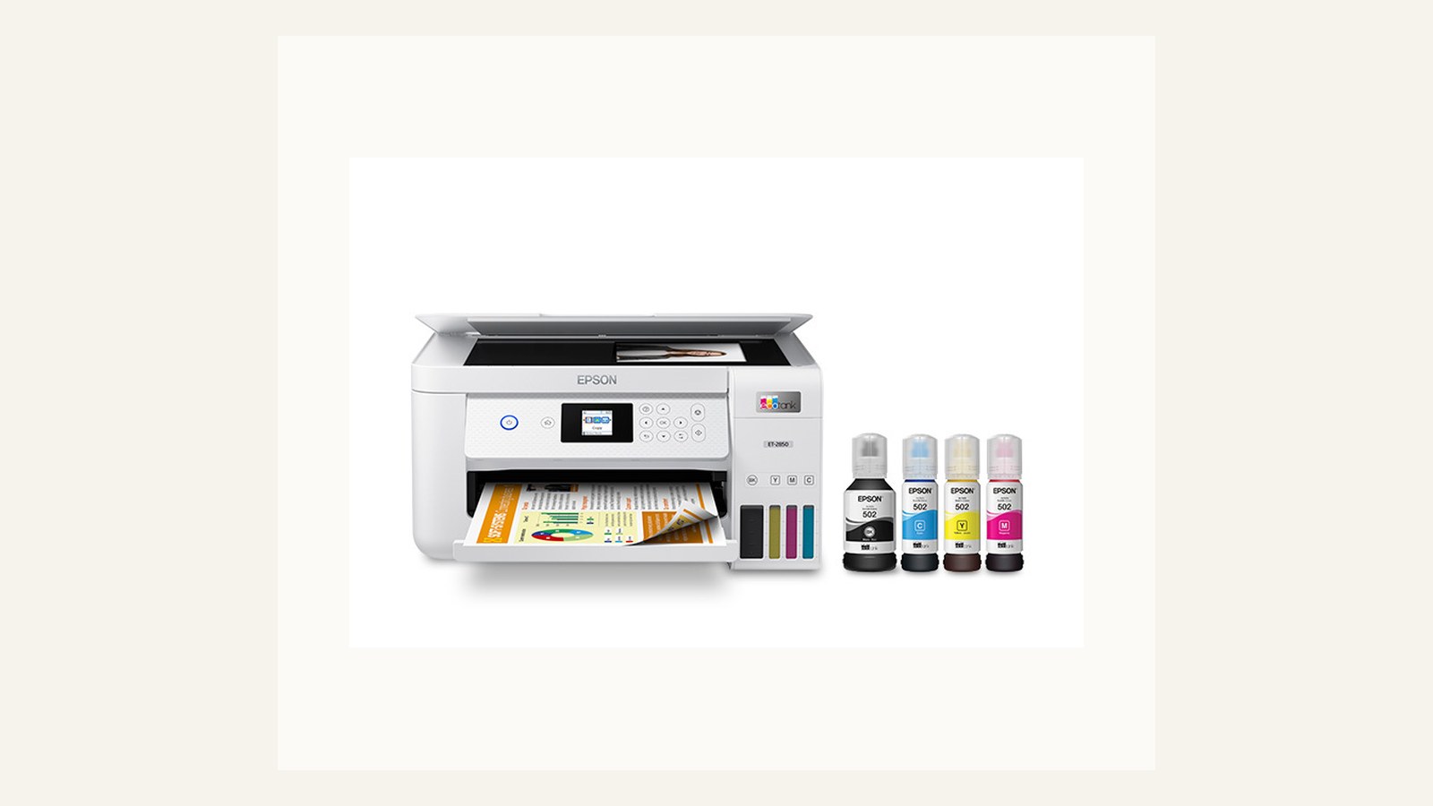 Epson EcoTank ET-2850 ink tank printer image for Burgiss Waring office electronics guidance